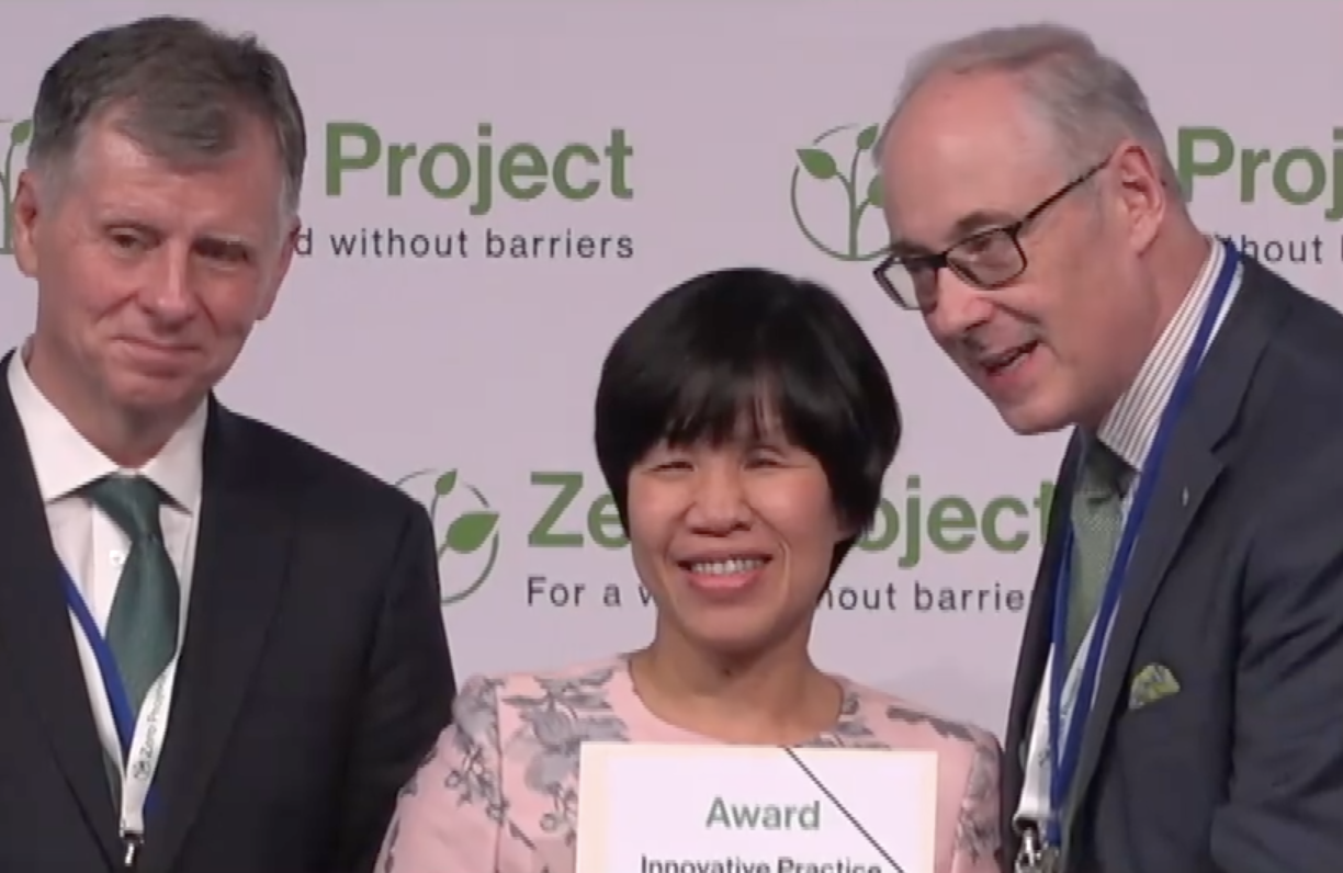 BasicNeeds Vietnam giành Giải Cống hiến tại Zero Project Award 2019